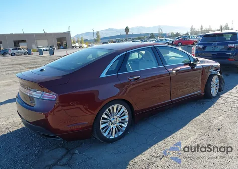 2016 Lincoln Mkz из США, поврежденный, VIN 3LN6L2G95GR609317